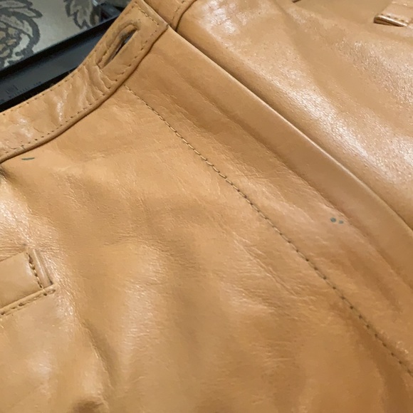 100% Leather Pants! (Tan) - Picture 10 of 10